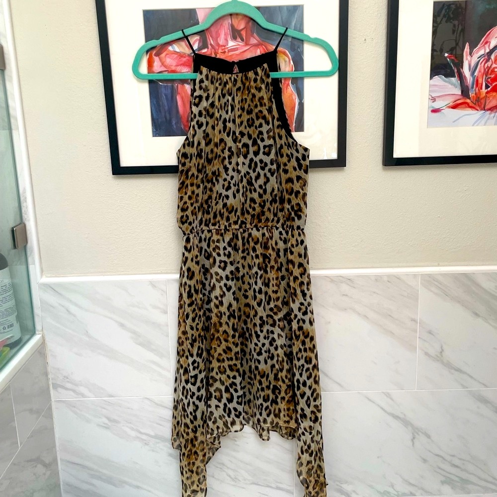 Aqua Dresses Leopard Dress